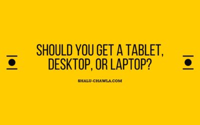 Should You Get a Tablet, Desktop, or Laptop?